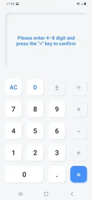 Calculator Vault android App screenshot 0