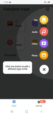 Calculator Vault android App screenshot 3
